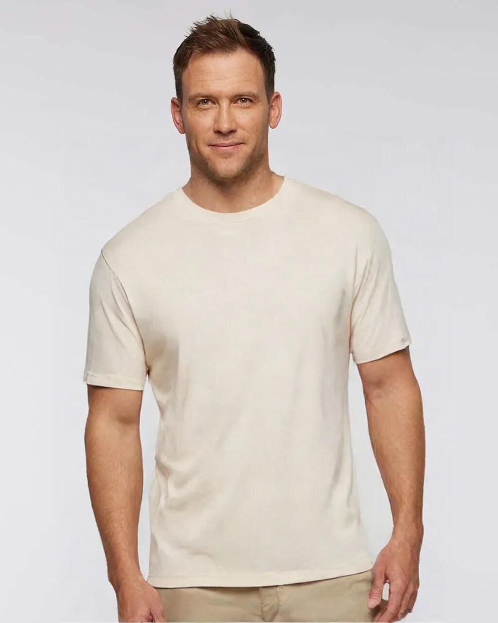 Vintage Wash Crewneck Short Sleeve Tee for Casual, Street & Relaxed Everyday Wear